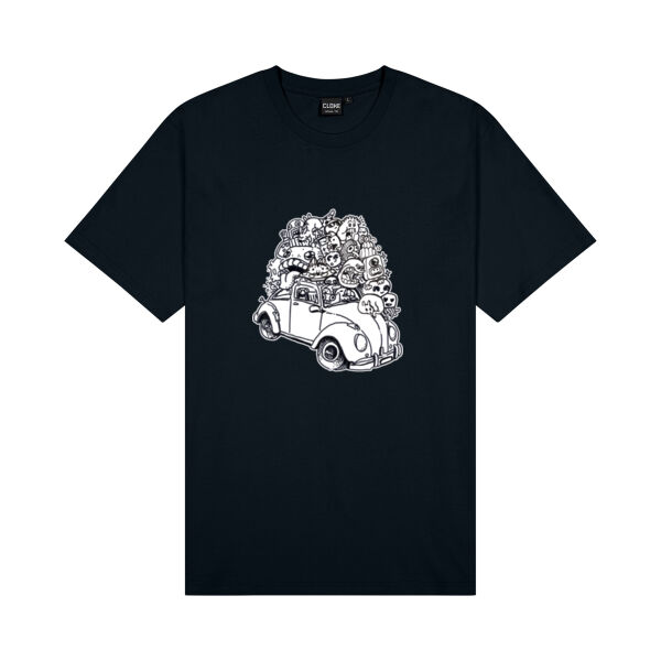 Crammed Car - Cloke Mens Outline Tee Thumbnail