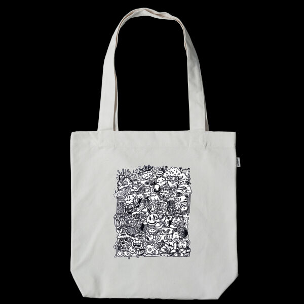 Happy Block - Heavy Fashion Tote Bag - Thread Project Thumbnail