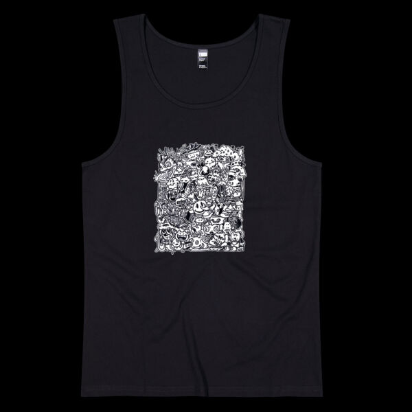 Happy Block - Thread Project Mens Summer Singlet Thumbnail