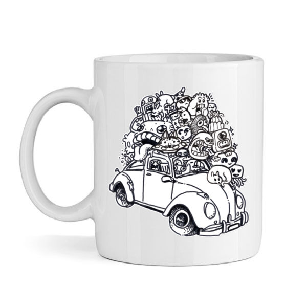 Crammed Car - Mug Thumbnail