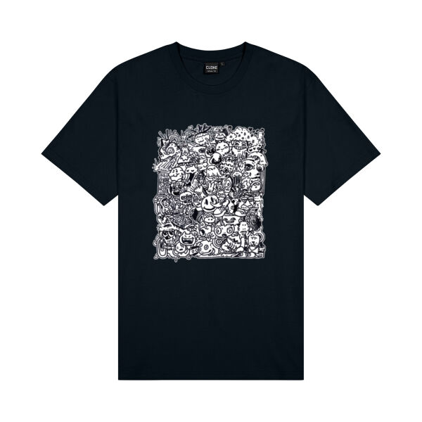 Happy Block - Cloke Kids Outline Tee Thumbnail